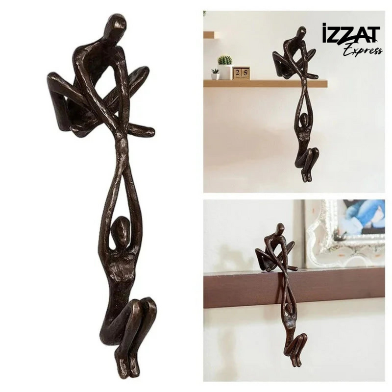 Escultura Homem e Mulher em Resina - Tazzi