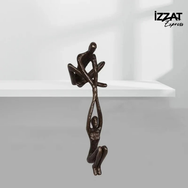 Escultura Homem e Mulher em Resina - Tazzi