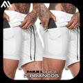 Shorts Comfort-Fit de Compressão - COMPRE 1 LEVE 2 + Brinde ☑️