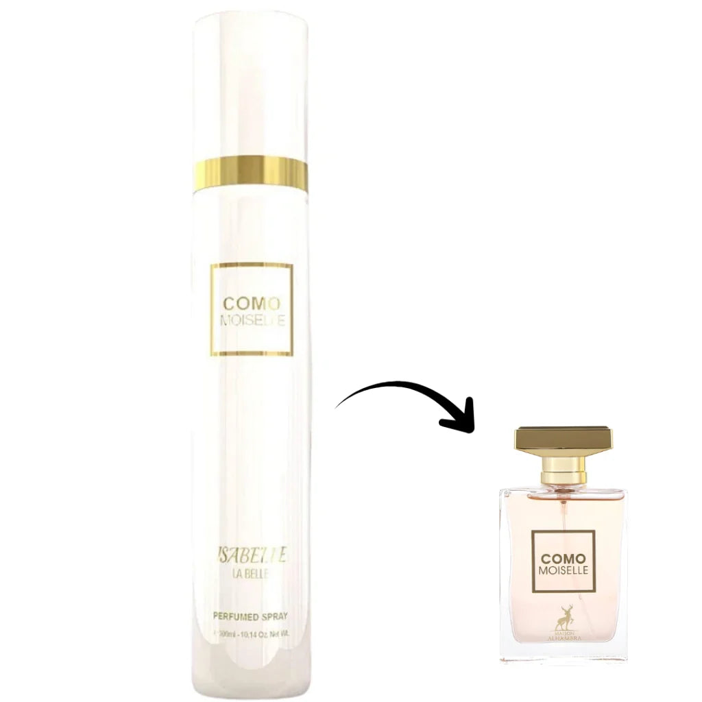 BODY SPLASH COMO MOISELLE ISABELLE LA BELLE - 300ML