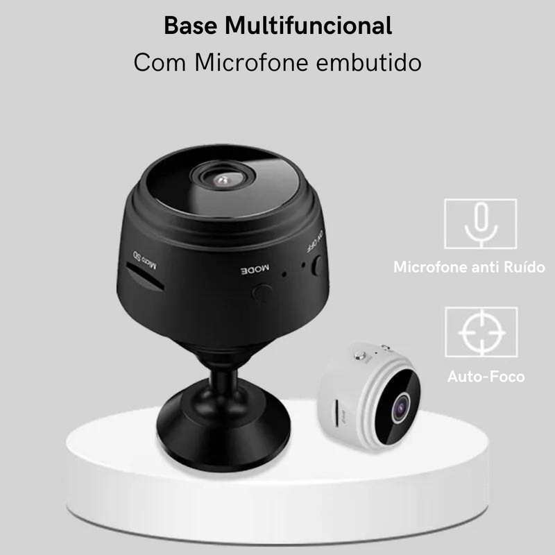 Mini Camera Segurança e Monitoramento - Wifi