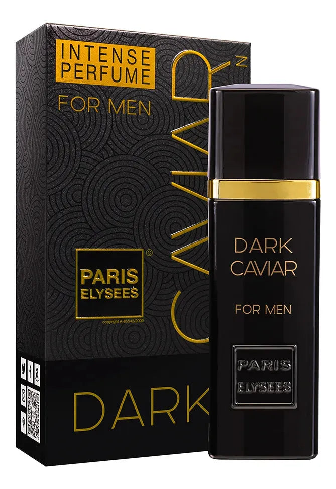 Perfume Dark Caviar Paris Elysees Masculino Intense 100ml