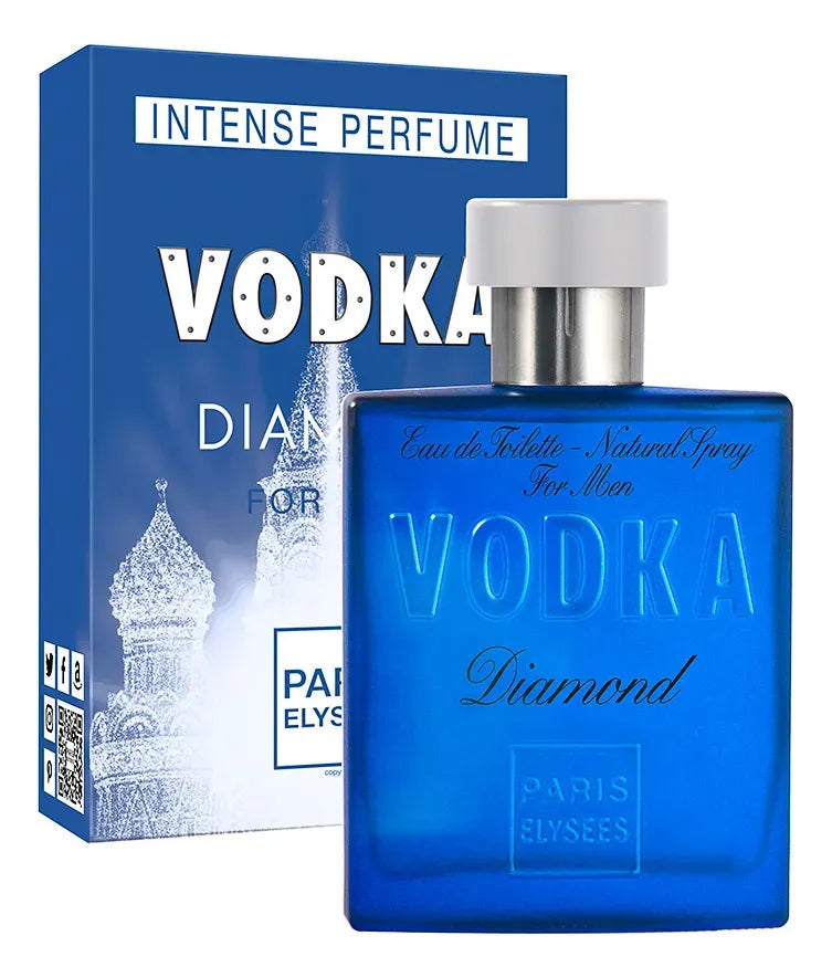 Perfume Vodka Diamond Paris Elysees Masculino Intense 100ml