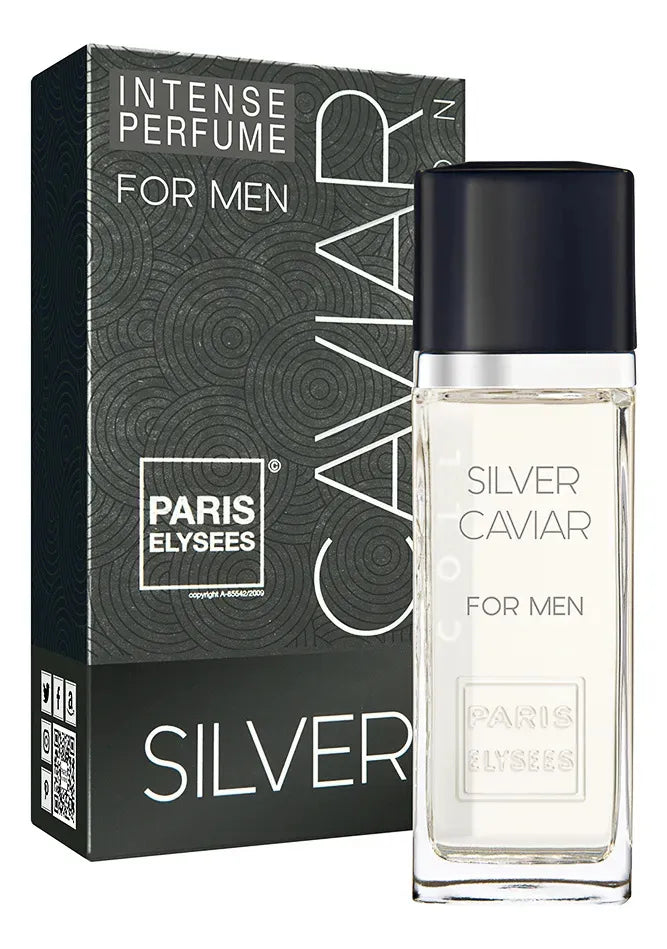 Perfume Silver Caviar Paris Elysees Masculino Intense 100ml
