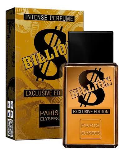 Perfume Billion Exclusive Paris Elysees Masculino Intense 100ml