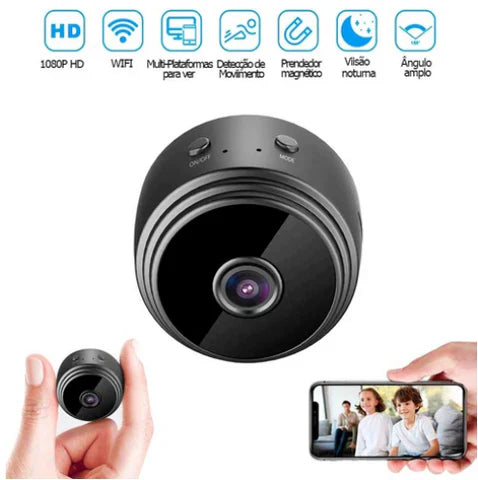 Mini Câmera Espiã HD A11: Monitoramento em Tempo Real