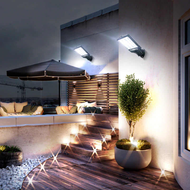 Refletor LED Solar Sustentável com Sensor de Movimento - Frete Grátis