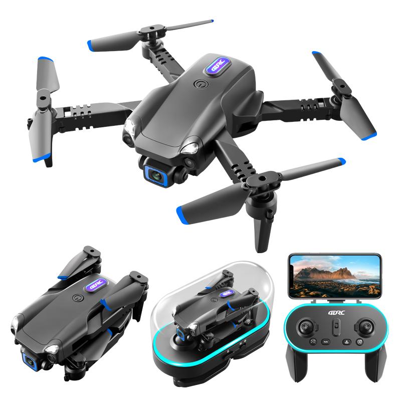 Mini Drone Com Câmera Dupla e Controle Com Suporte Celular 4K FullHD