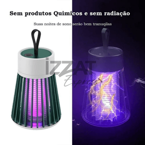 Lâmpada Mata Mosquitos Ultravioleta - COMPRE 1 E GANHE OUTRO DE BRINDE!