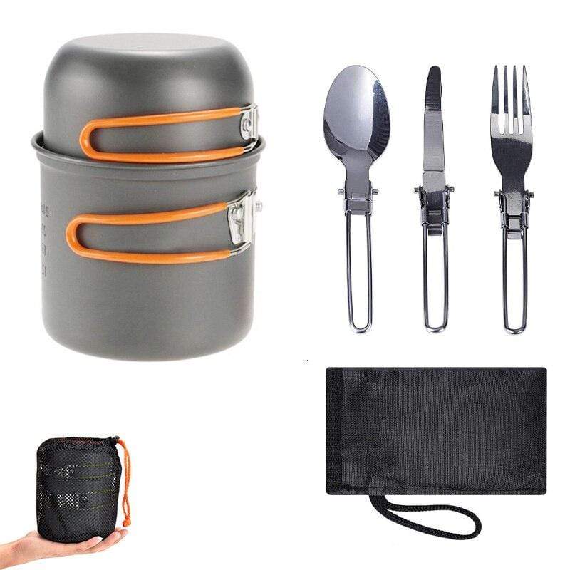 Kit de Cozinha Portátil para Acampar