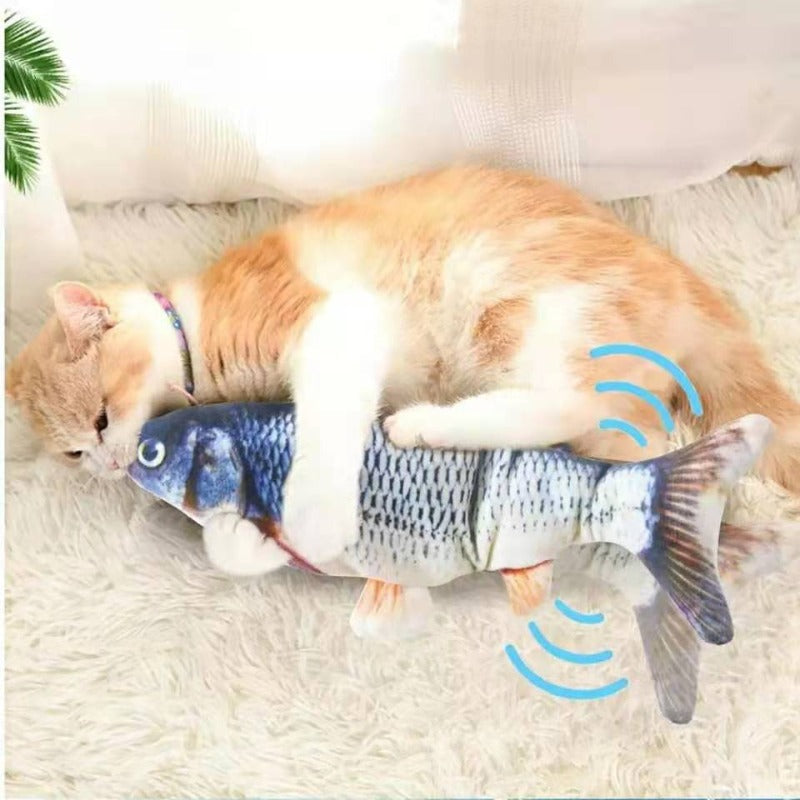 Peixe Interativo Realista para Gatos