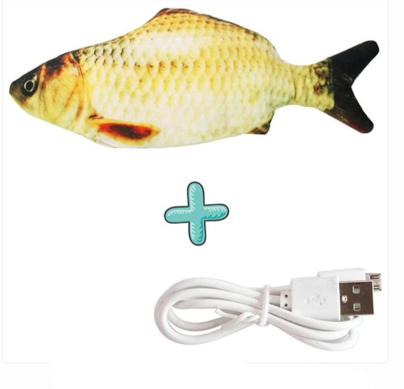 Peixe Interativo Realista para Gatos
